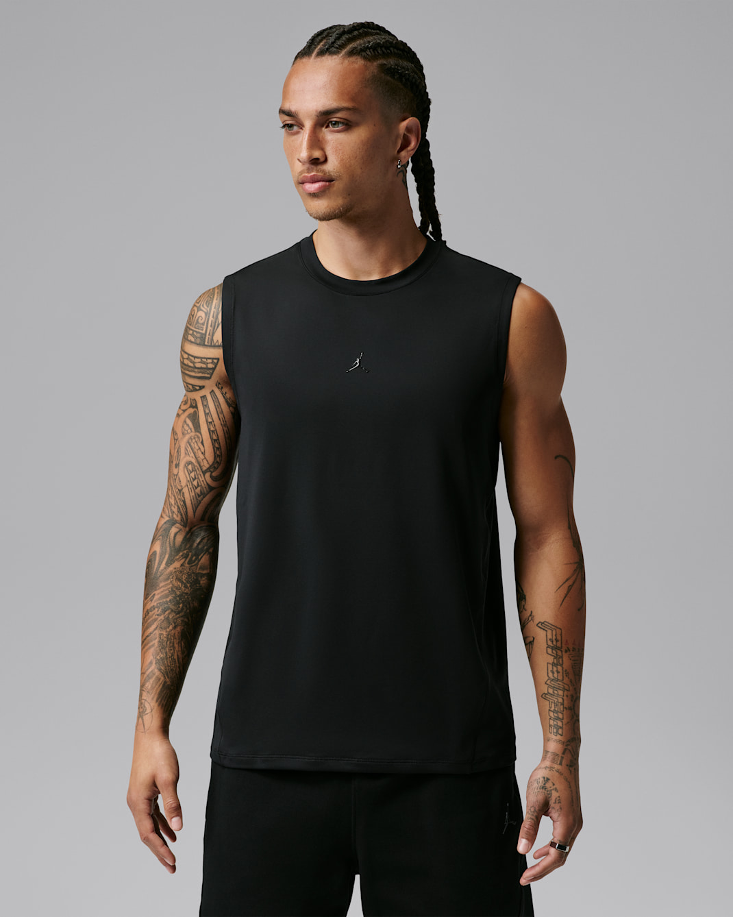 Haut sans manches Dri-FIT Jordan Sport Flightweight pour homme - Noir/Dark Shadow