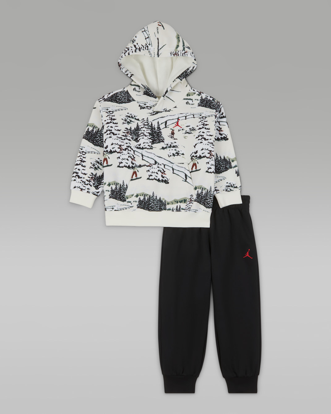 Jordan Brooklyn Fleece Toddler 2-Piece Holiday Set - Sail