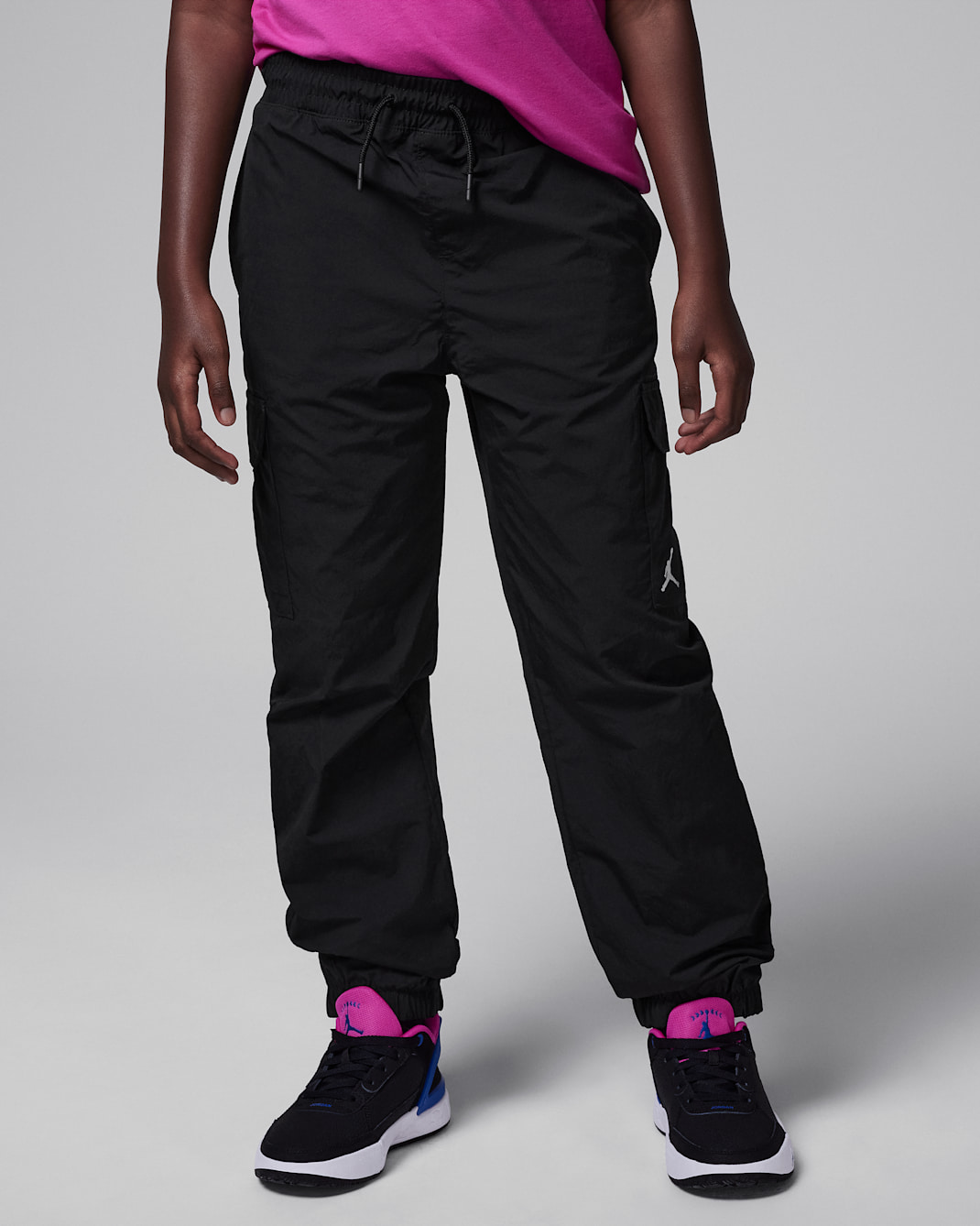 Jordan Big Kids' Double Cargo Pants - Black
