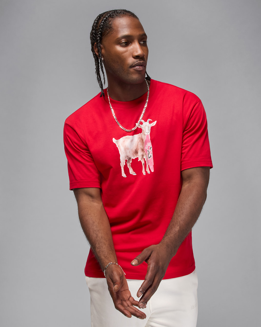 Jordan T-Shirt (Herren) - Gym Red/Schwarz