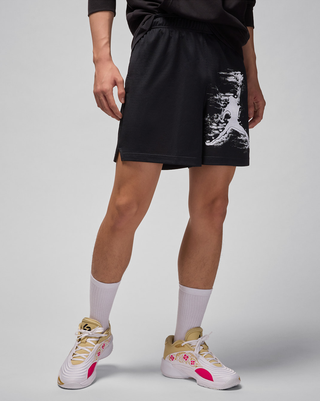 Jordan Sport Men's Dri-FIT Graphic Shorts - Black