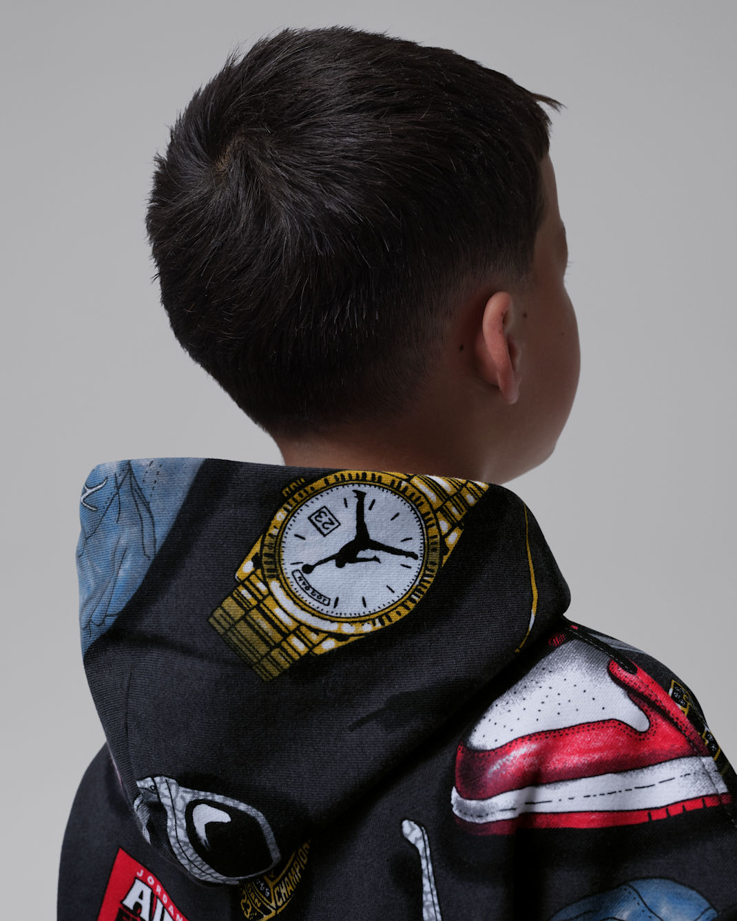 Jordan Little Kids' Mike's Flight Kit Pullover Hoodie