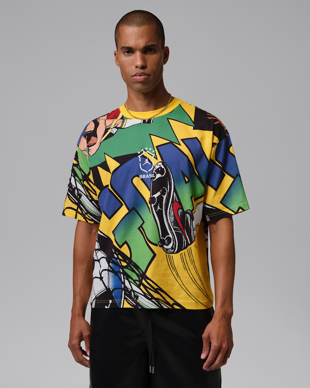 Jordan Essentials Men's Boxy T-Shirt - Varsity Maize