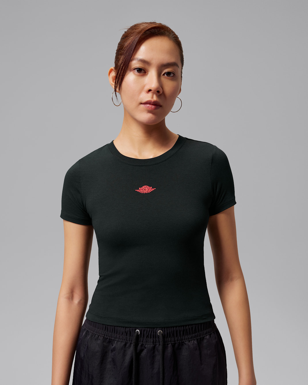 ジョーダン フライト ウィメンズ Tシャツ - ブラック