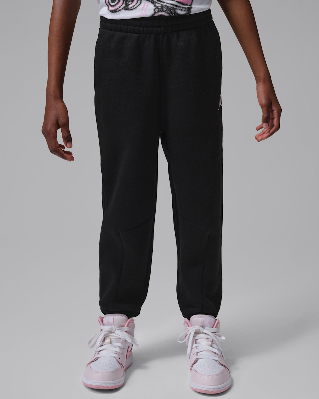 Jordan Brooklyn Fleece Little Kids' Jogger Pants - Black