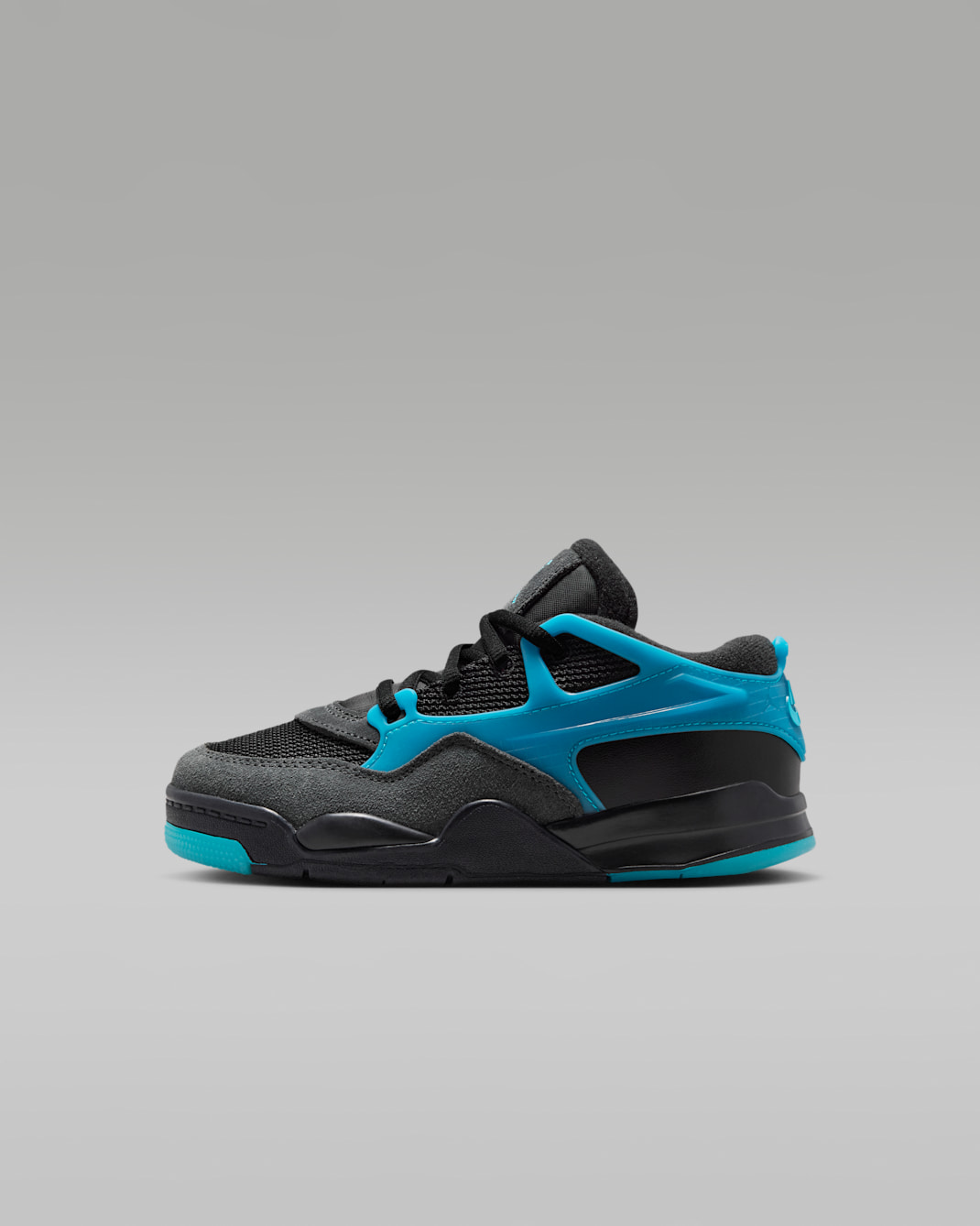 Jordan 4 RM Little Kids' Shoes - Black/Anthracite/Gamma Blue