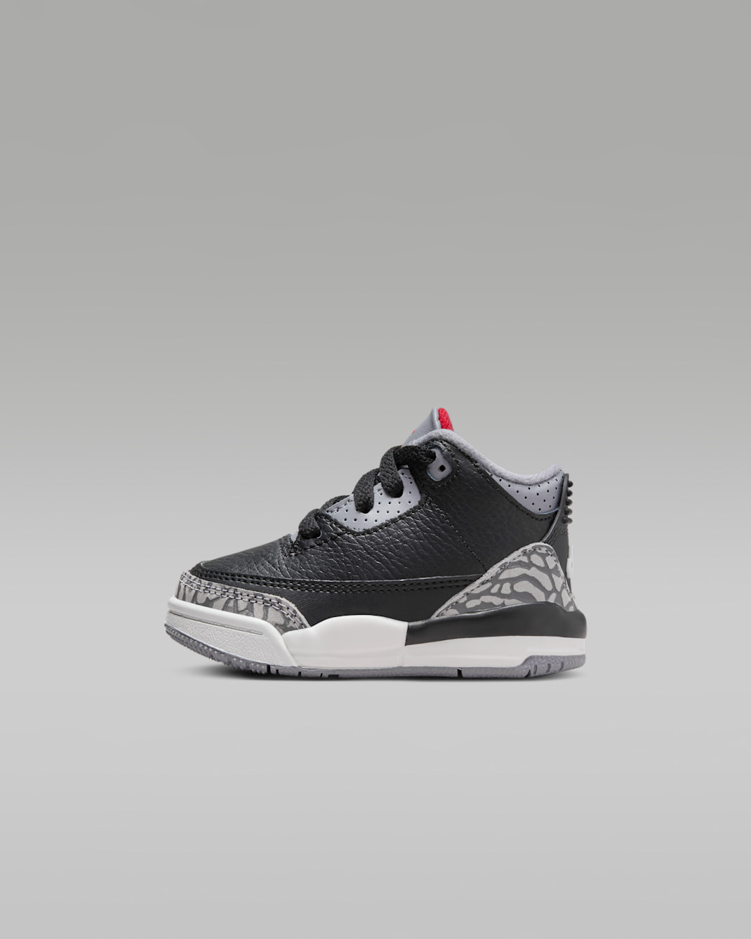 ジョーダン 3 レトロ "Black Cement" ベビーシューズ - ブラック/セメントグレー/サミットホワイト/ファイヤーレッド