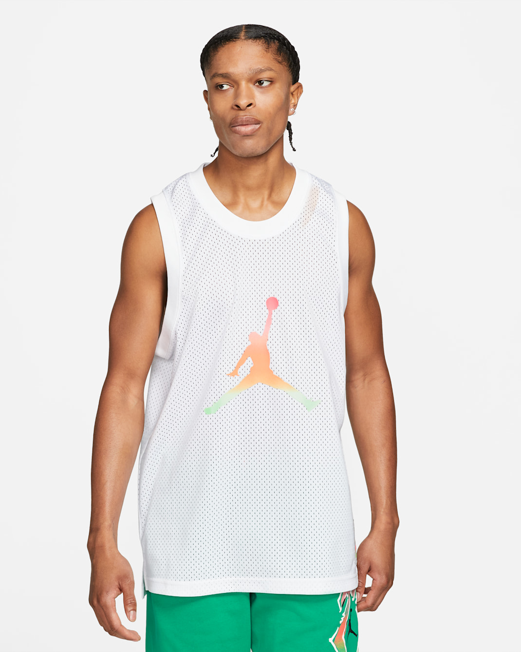 Jordan Sport DNA Men's Jersey - White/Black