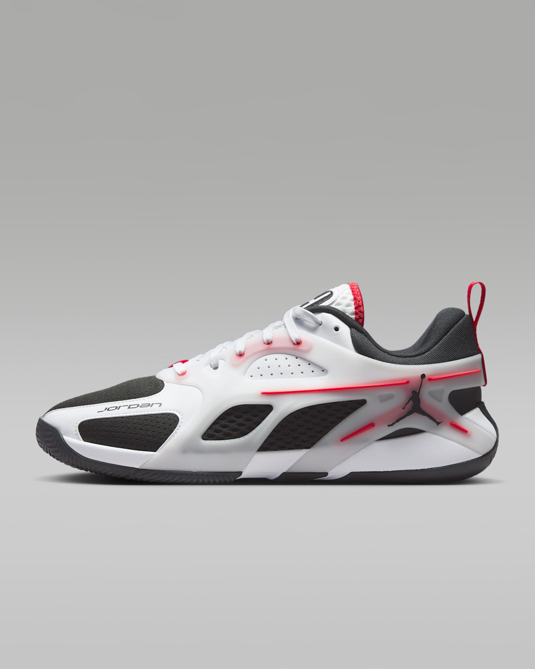 รองเท้าบาสเก็ตบอล Jordan Heir Series PF "Bloodline" - ขาว/Fire Red/ดำ