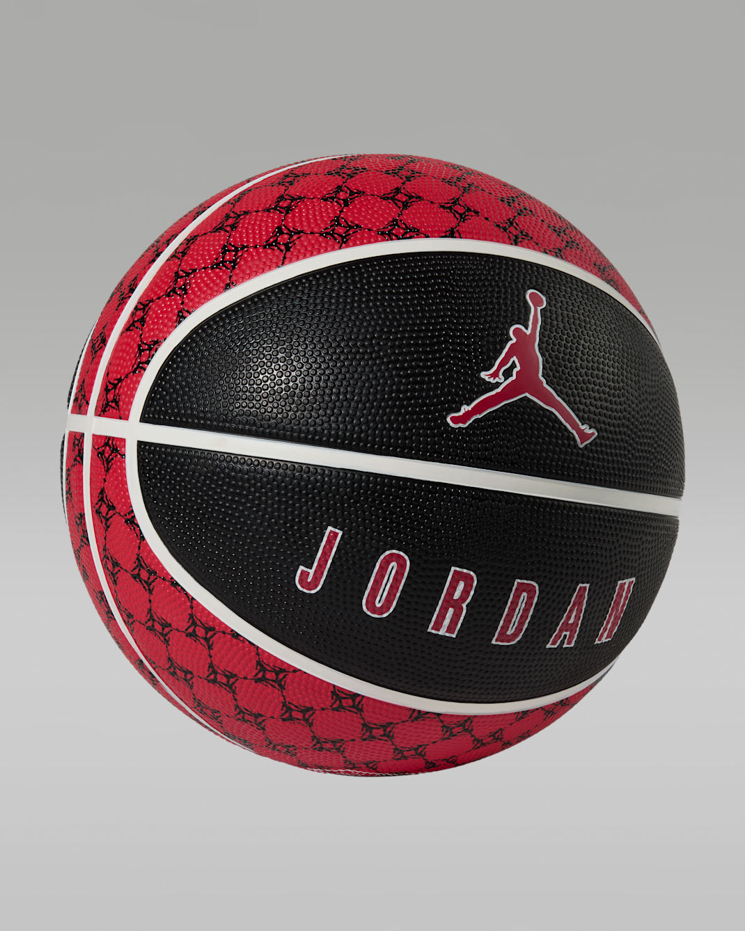 Jordan Playground Basketball - Fire Red/White