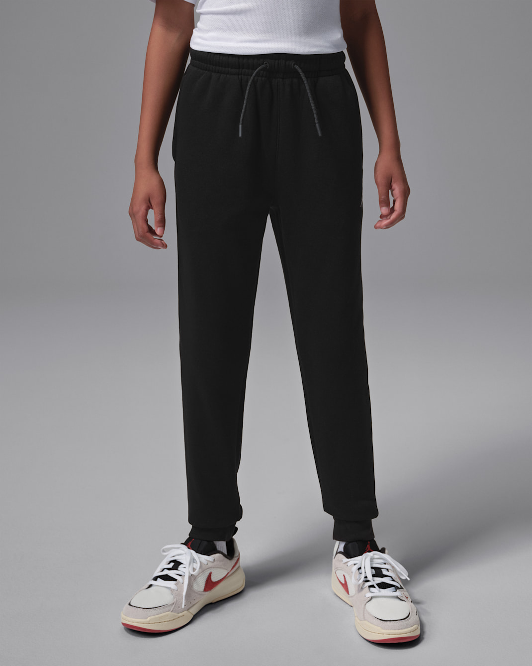 Jordan MJ Brooklyn Fleece Essentials Hose (ältere Kinder) - Schwarz