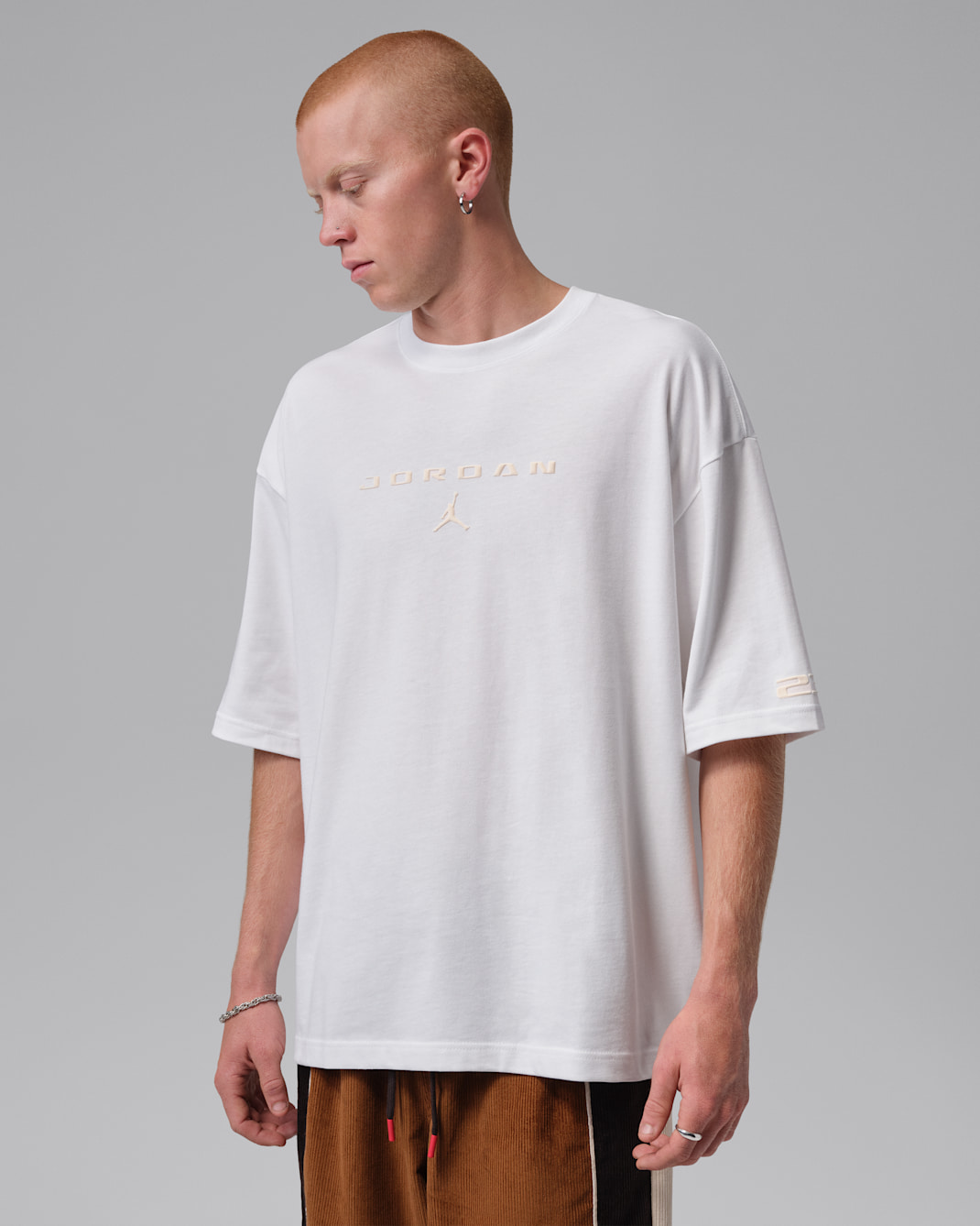 Jordan Flight Camiseta oversize - Hombre - Blanco