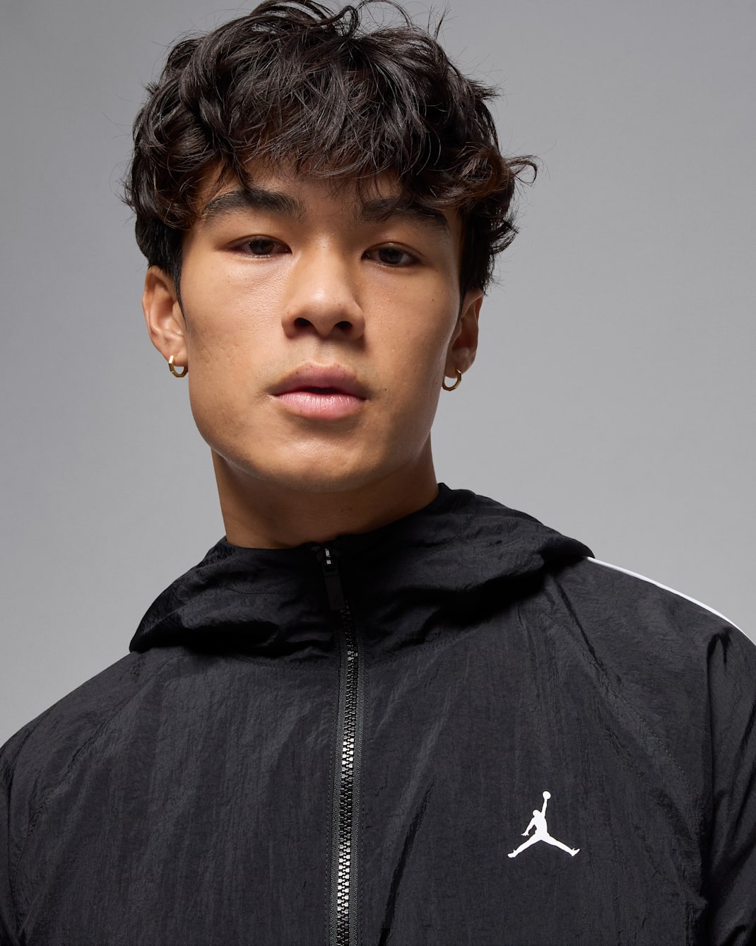 Jordan Sport Classic Chamarra con gorro para hombre