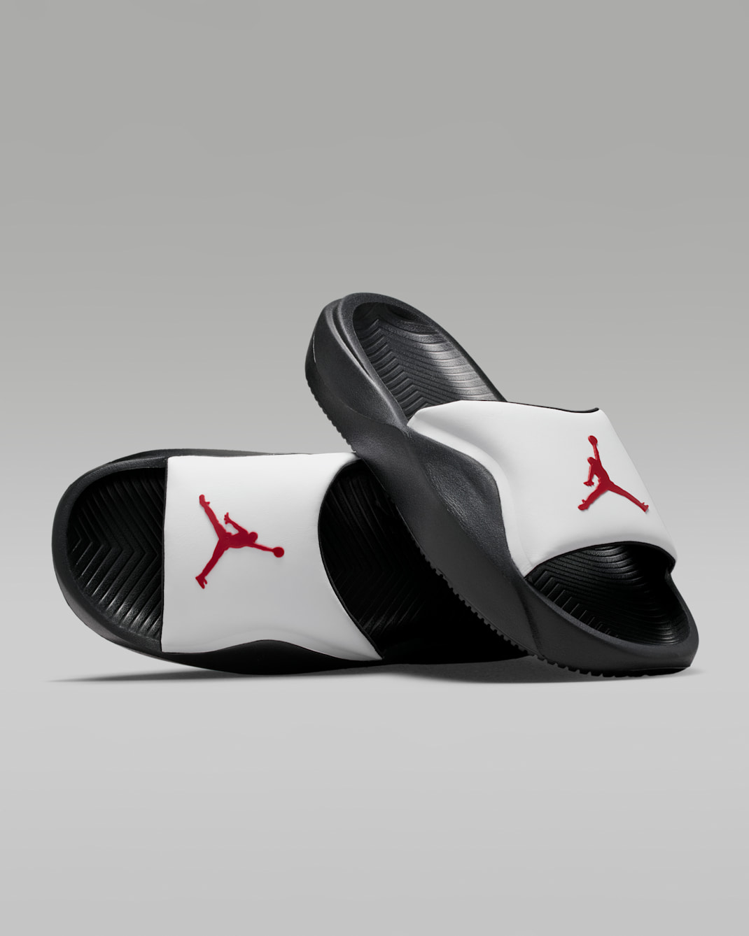 Jordan Franchise Slides - White/Black/Gym Red