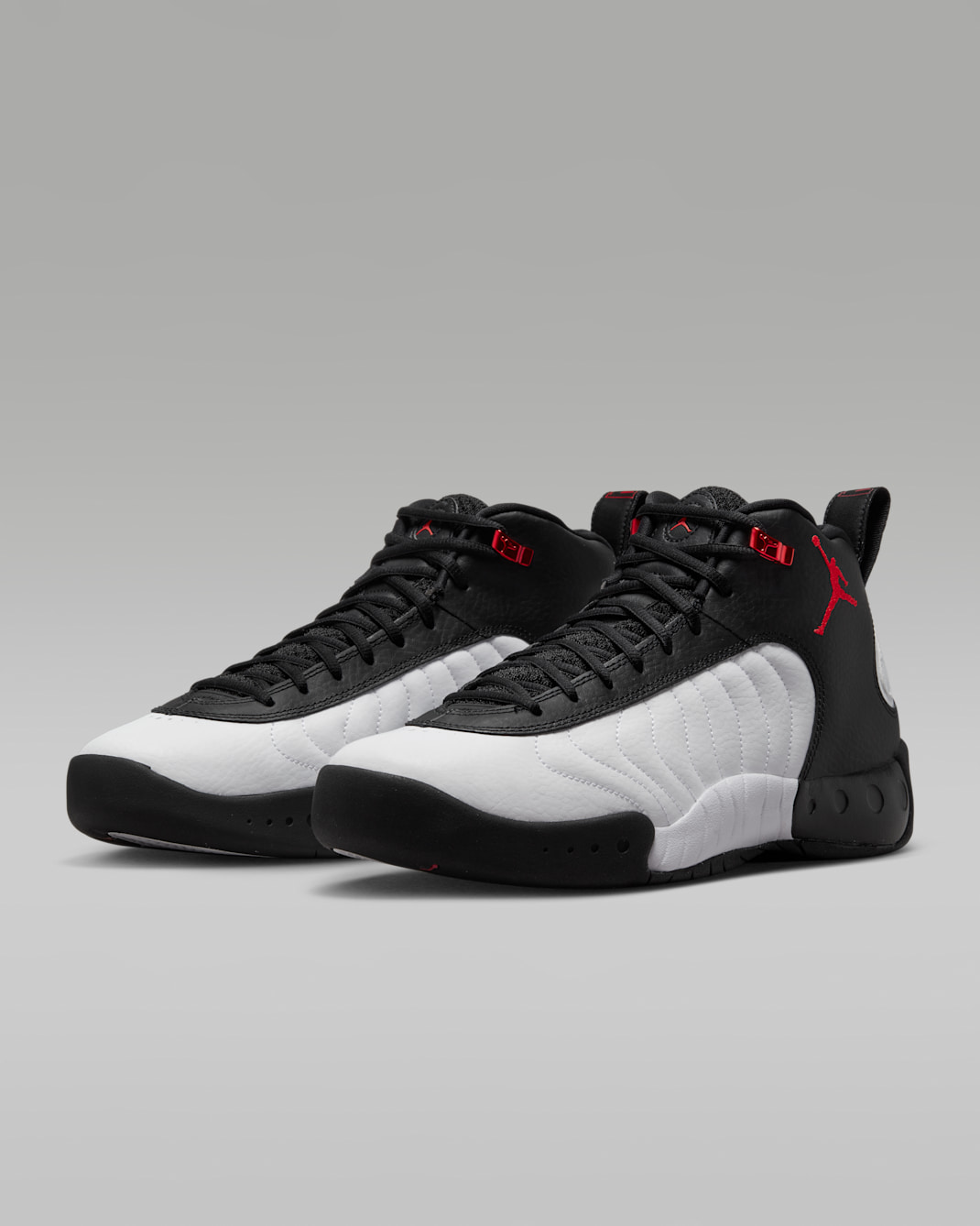 Nike Jordan Men's Jumpman Pro Shoes (Black/White/University Red)