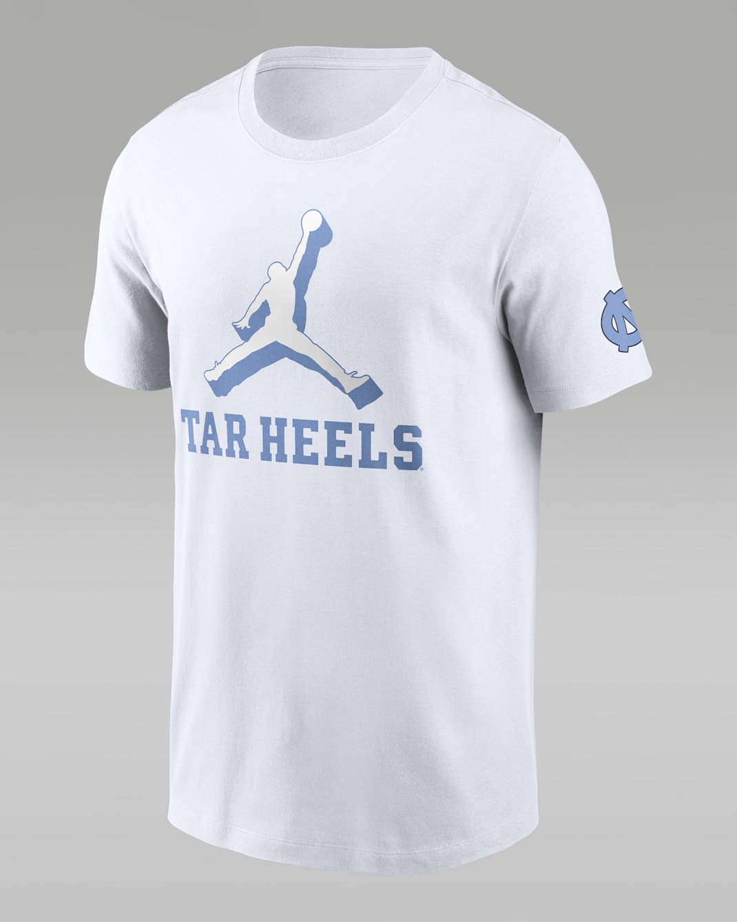 North Carolina Primetime Campus 2-Hit Swoosh Men's Jordan Brand College T-Shirt - White