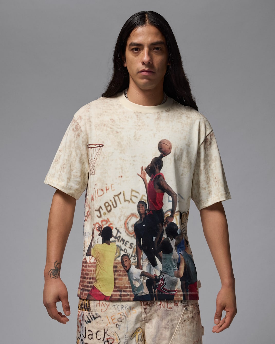 Air Jordan 85 Men's Graphic T-Shirt - Sail/Legend Light Brown/Redstone