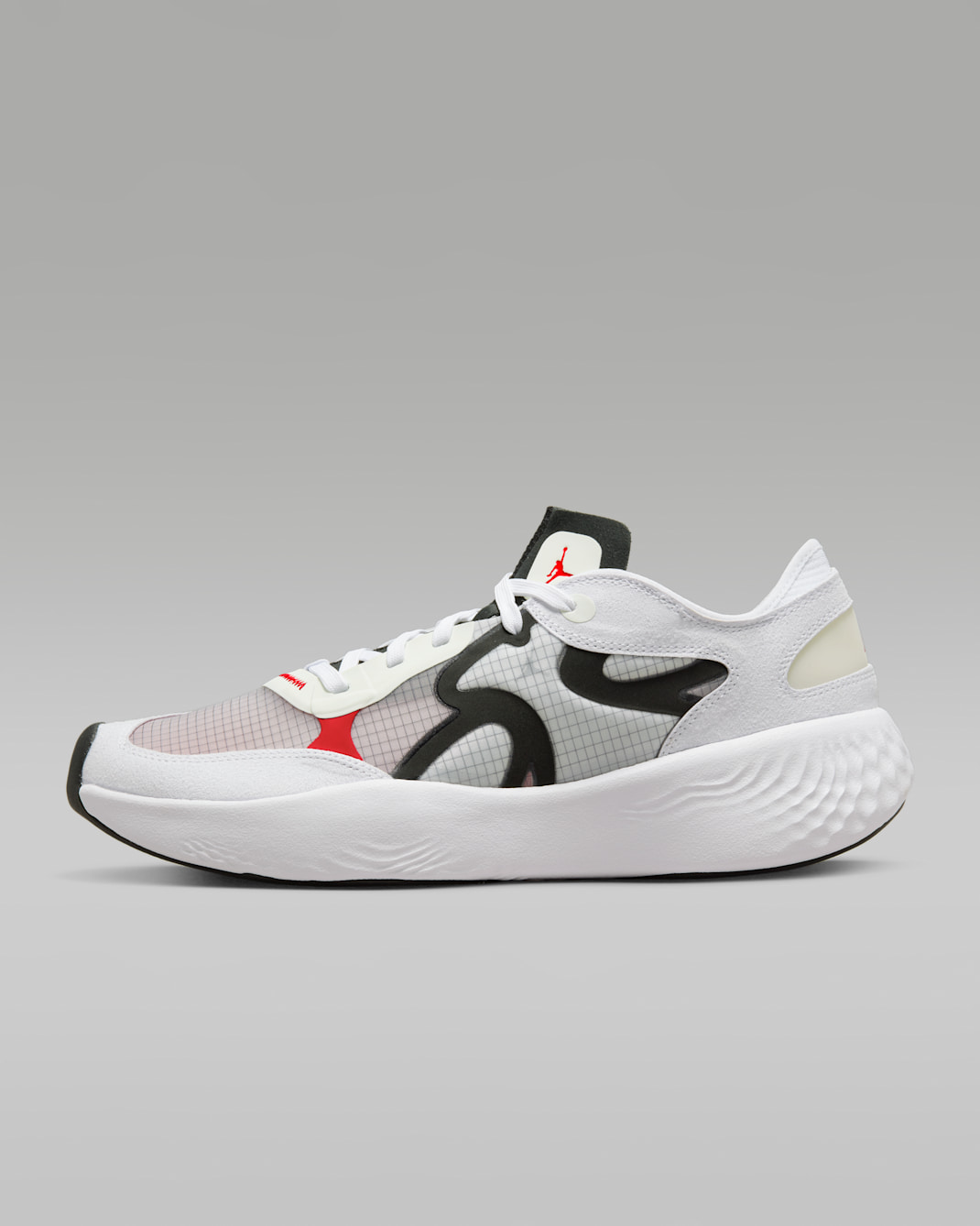 รองเท้าผู้ชาย Jordan Delta 3 Low - ขาว/ดำ/Chile Red