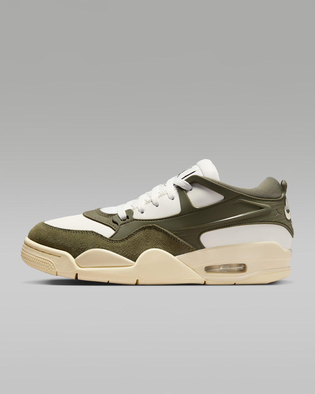 Air Jordan 4 RM Women's Shoes - Sail/Coconut Milk/Medium Olive