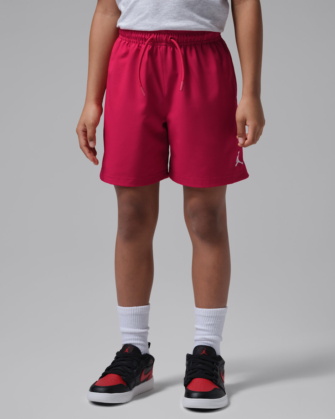 조던 주니어 점프맨 우븐 플레이 쇼츠 - 짐 레드
