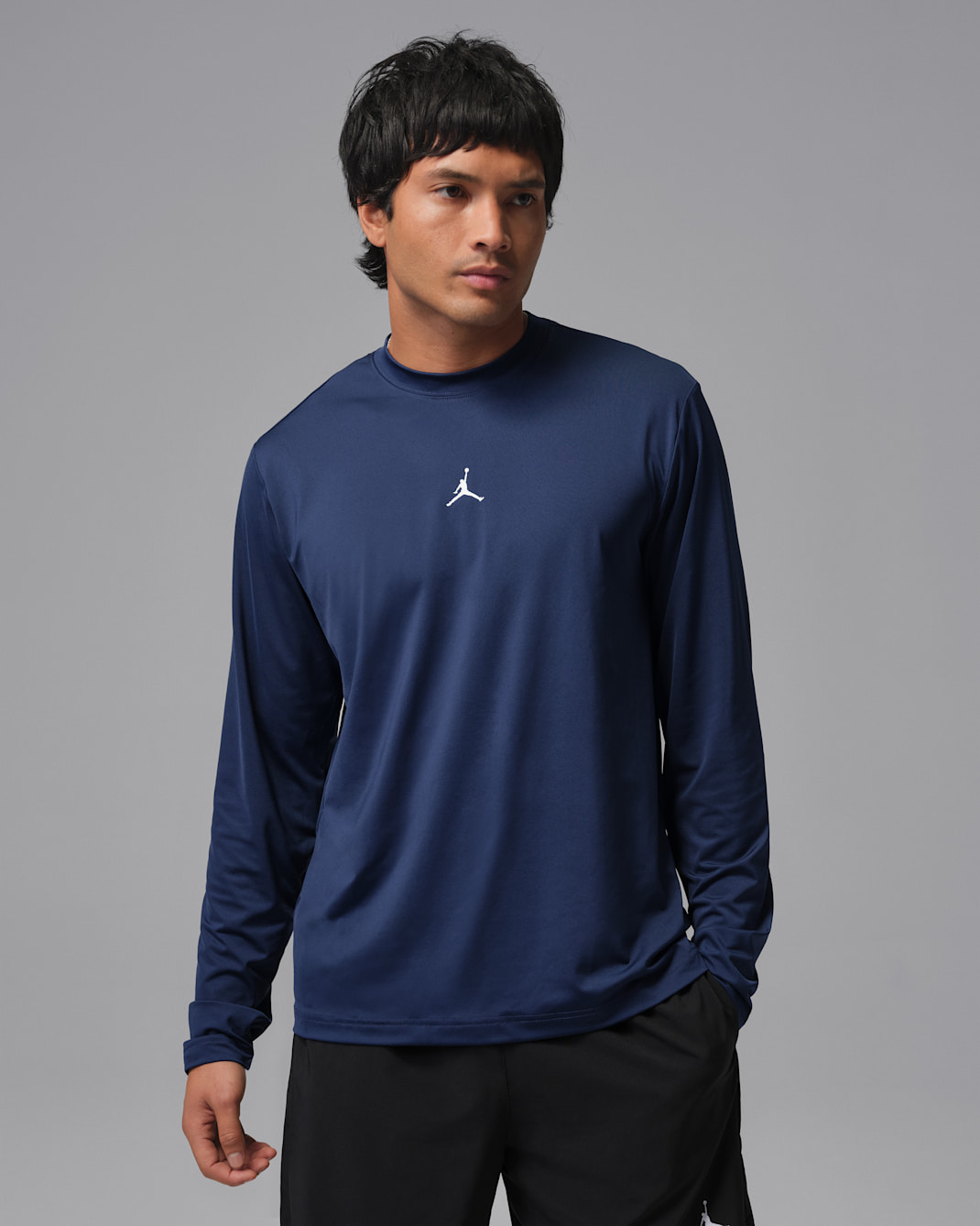 Jordan Sport Essentials Longsleeve mit Dri-FIT-Technologie (Herren) - Midnight Navy