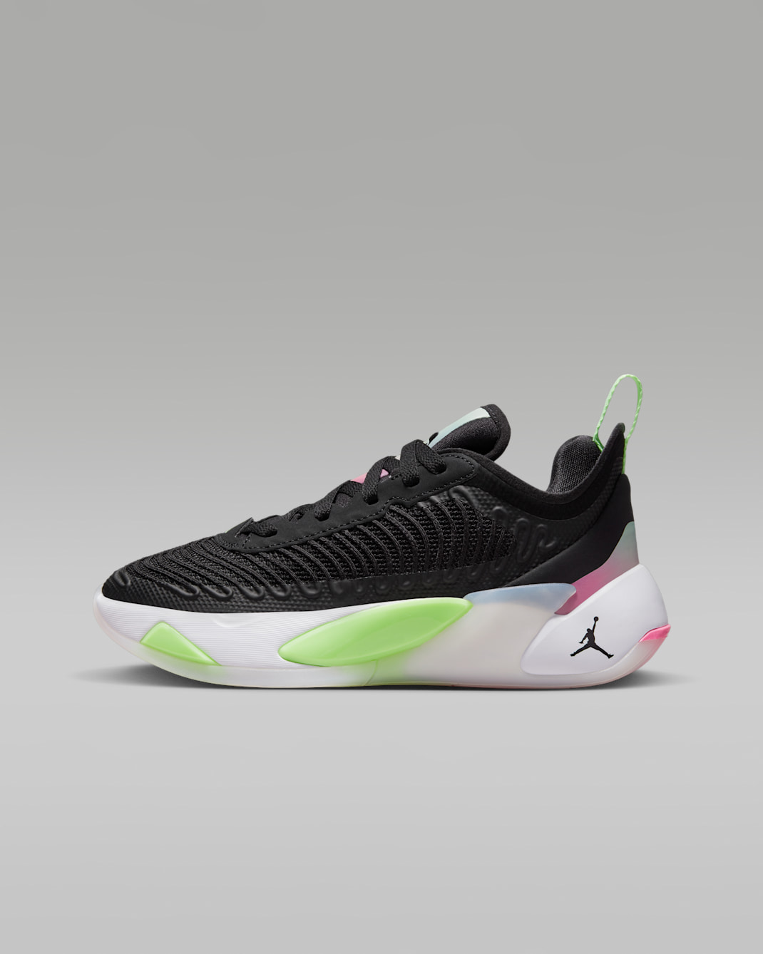 Luka 1 大童籃球鞋 - 黑色/Lime Glow/Green Glow/黑色