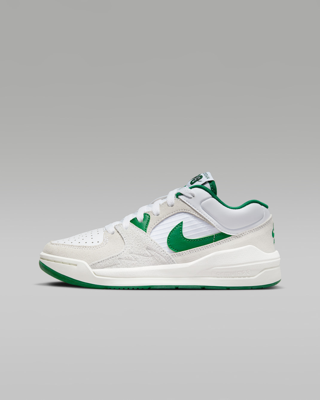 Jordan Stadium 90 Older Kids' Shoes - White/Sail/Black/Clover