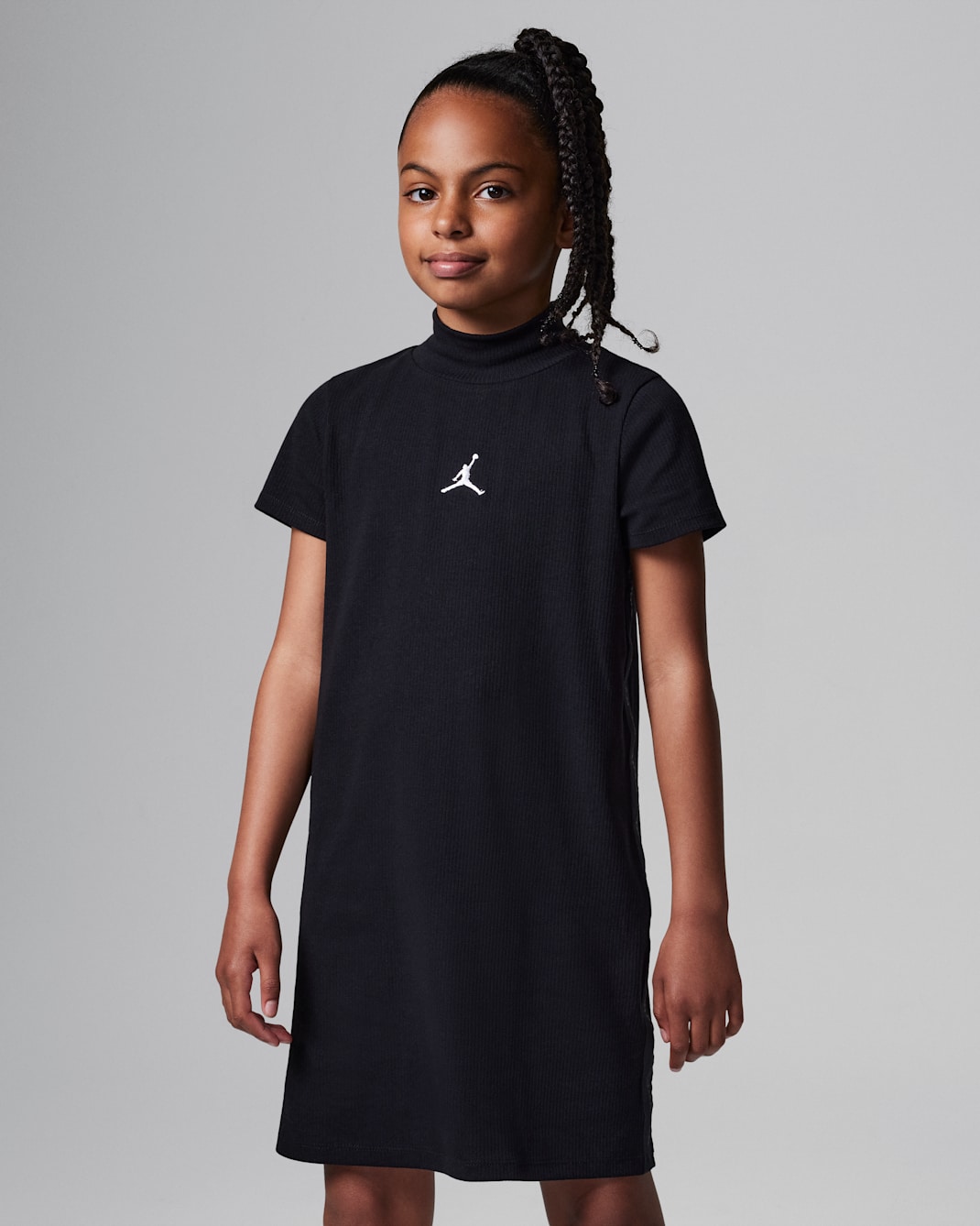 Jordan Big Kids' Jumpman Ribbed Taping Dress - Black