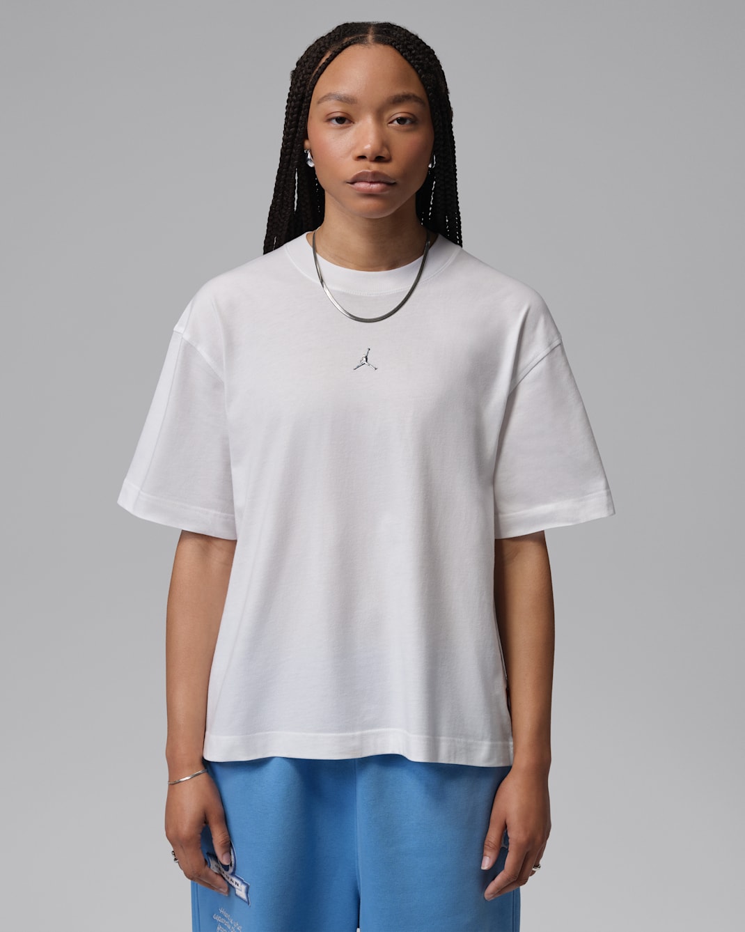 Jordan Essentials Women's Girlfriend T-Shirt - White