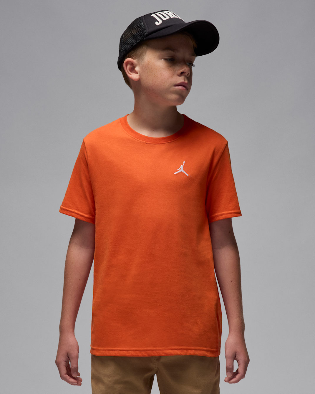 Playera bordada Jumpman Air para niños talla grande Jordan - Estrella de mar