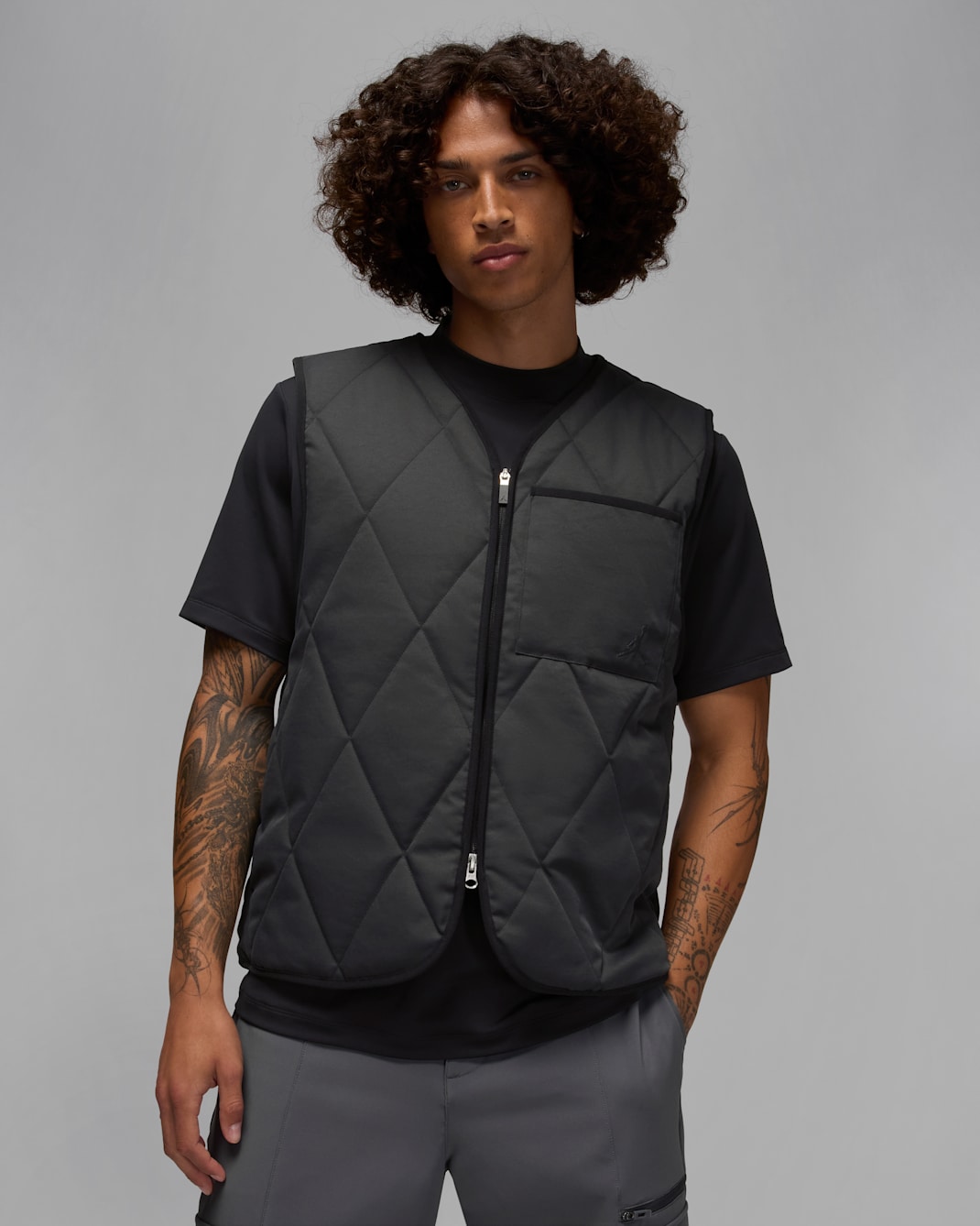 Jordan Sport Men's Therma-FIT Golf Gilet - Black/Dark Shadow