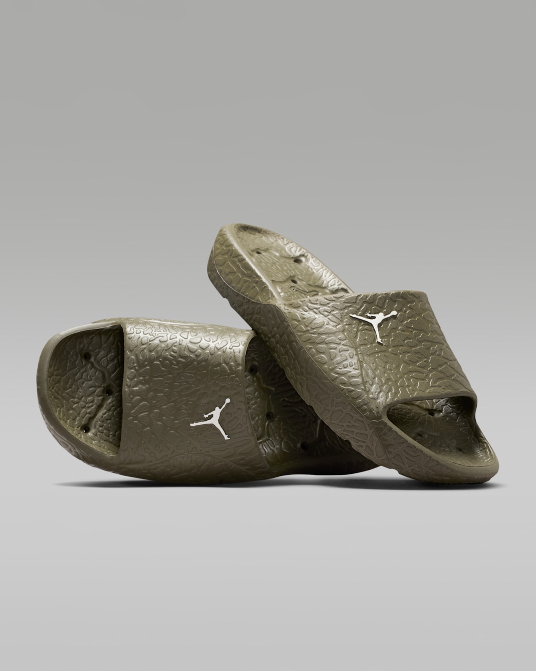 Jordan Franchise Slides - Medium Olive/Sail
