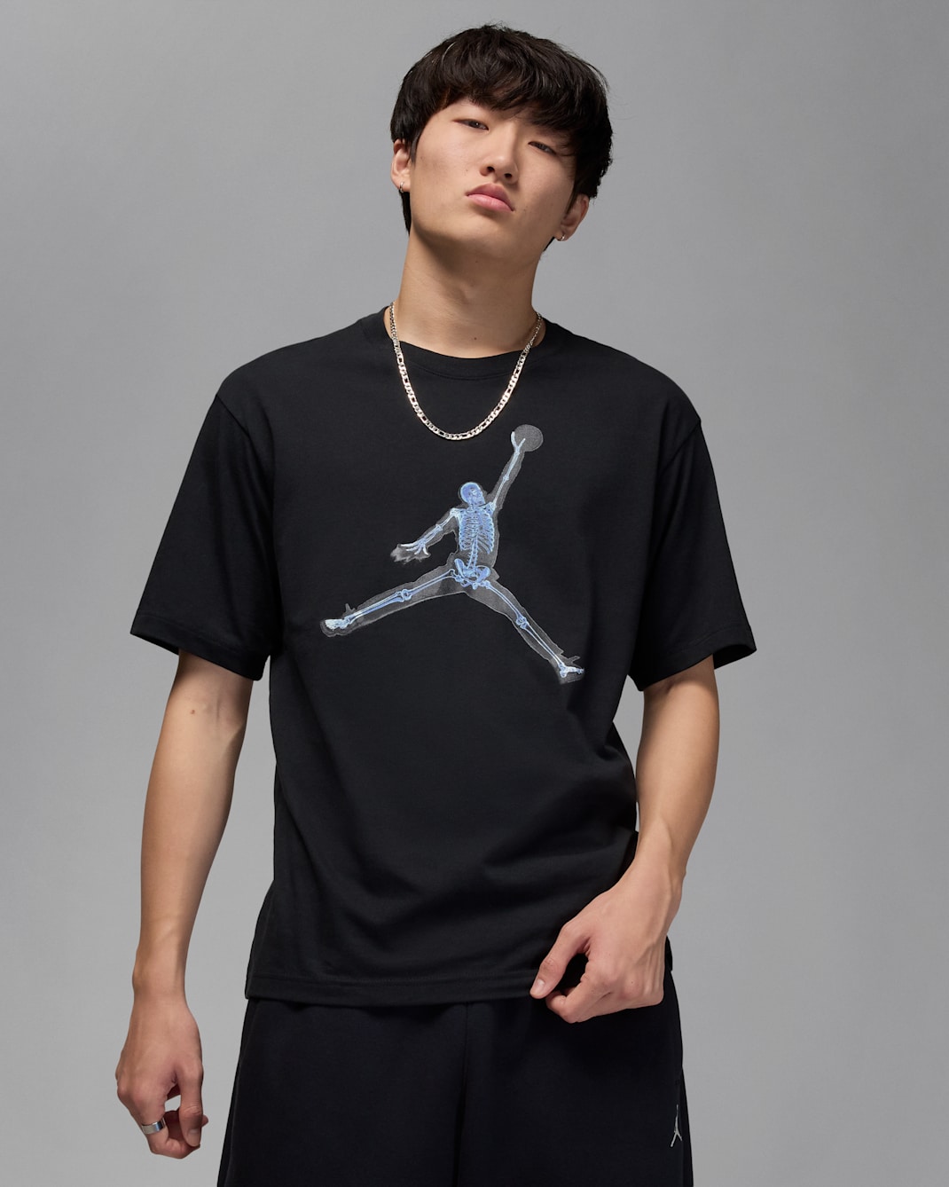Jordan Men's T-Shirt - Black/White