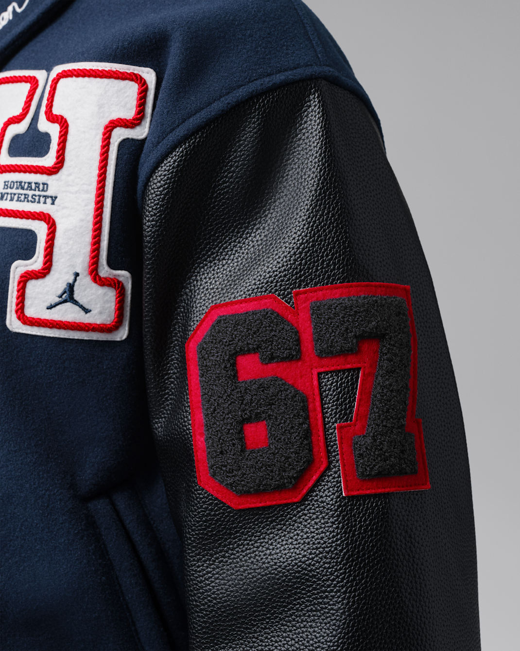 Jordan Flight x Howard University Men's Varsity Jacket
