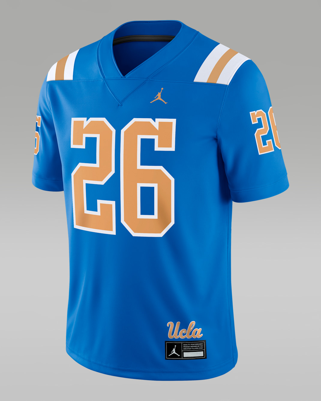 DeShaun Foster UCLA Men’s Jordan Brand Dri-FIT College Game Jersey - Light Blue
