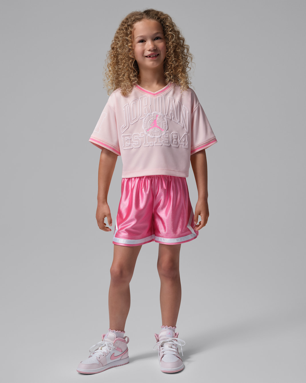 Jordan Little Kids' Durasheen Diamond Shorts