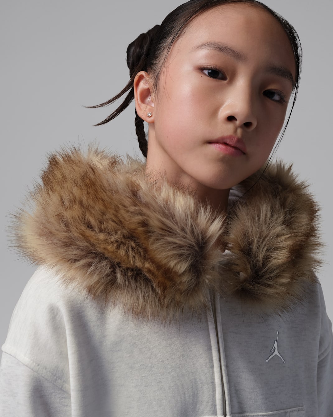 Jordan Big Kids' Brooklyn Fireside Cozy Full-Zip Hoodie