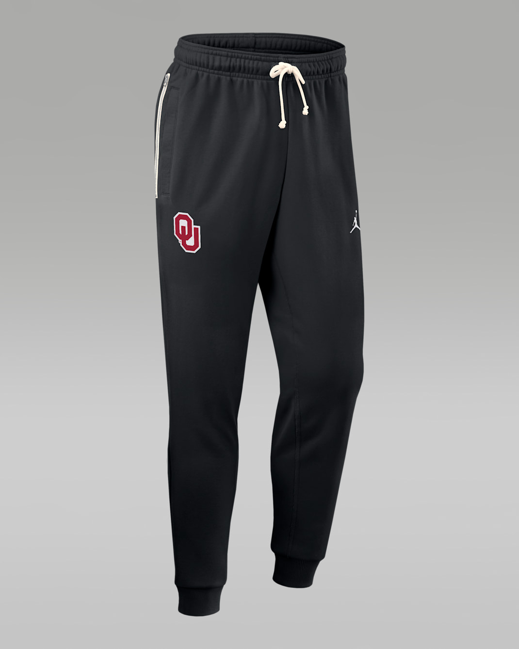 Oklahoma Sideline Men's Jordan Brand Dri-FIT College Taper Pants - Black