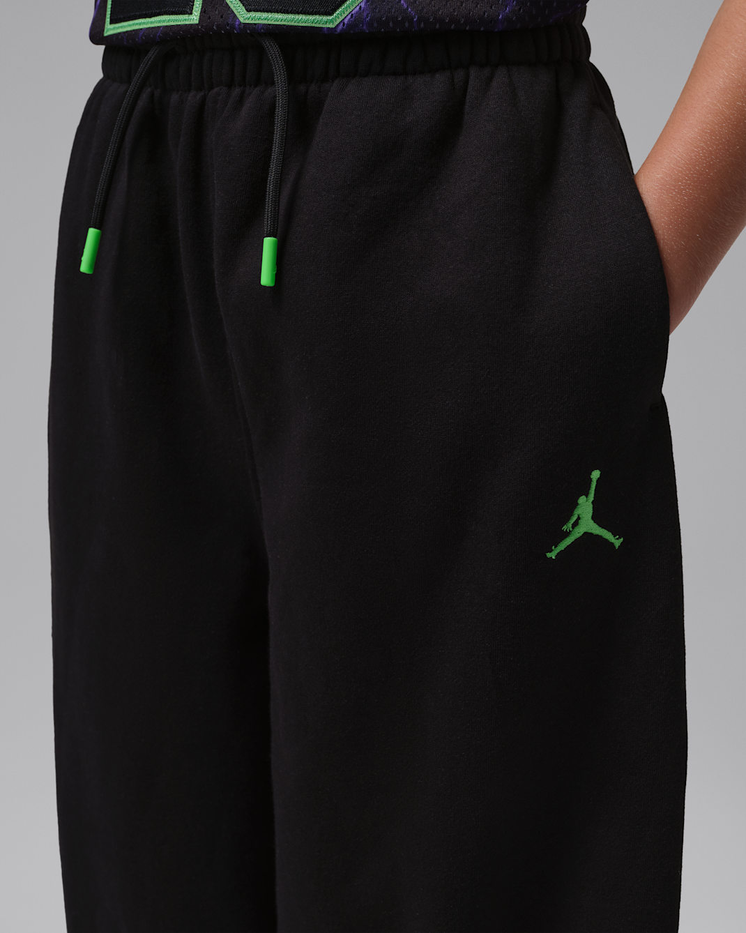 Jordan Big Kids' Shock and Ahhh Fleece Pants