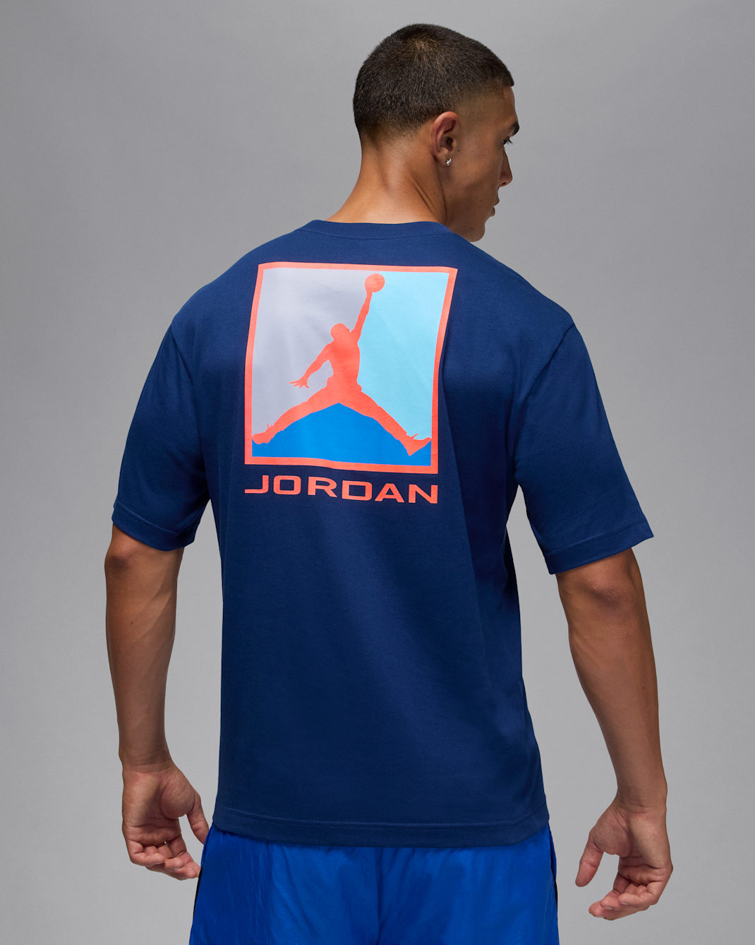 Jordan Brooklyn Erkek Tişörtü - Blue Void