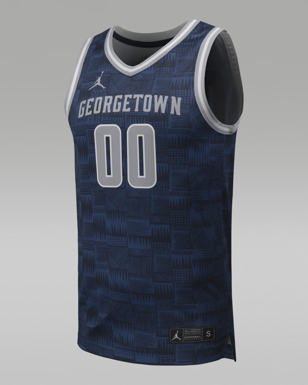Georgetown Men's Basketball Nike College Replica Jersey - College Navy