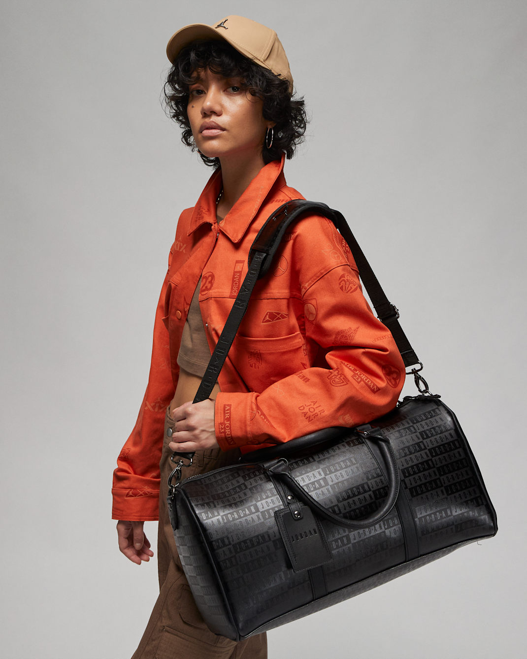 Jordan Jumpman Duffel Bag (Medium) - Black