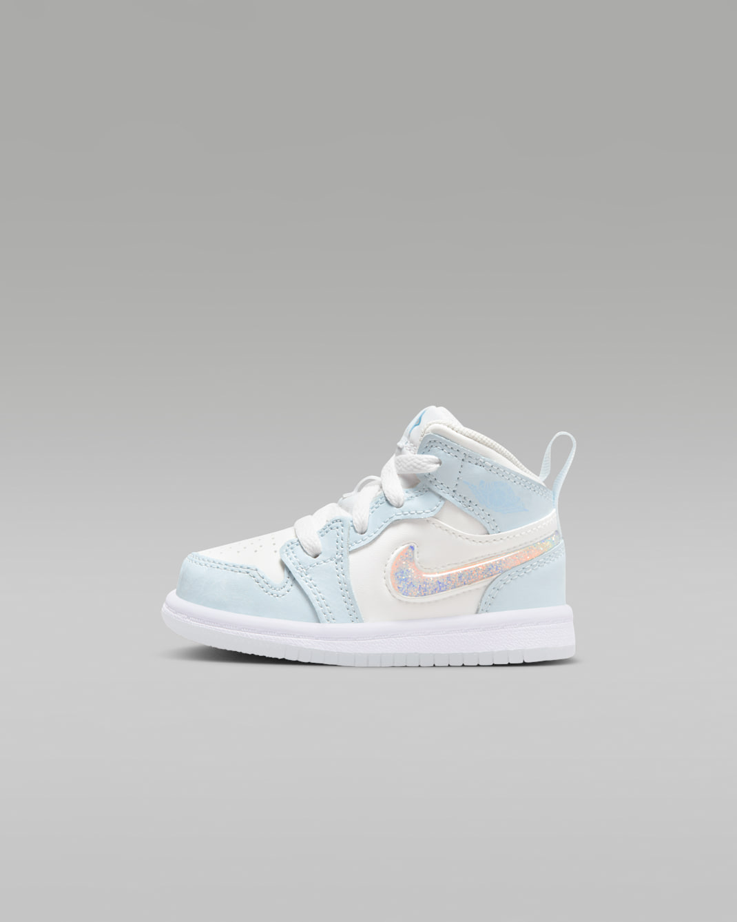 Jordan 1 Mid SE Baby/Toddler Shoes - Blue Tint/Summit White/White/Ice Blue