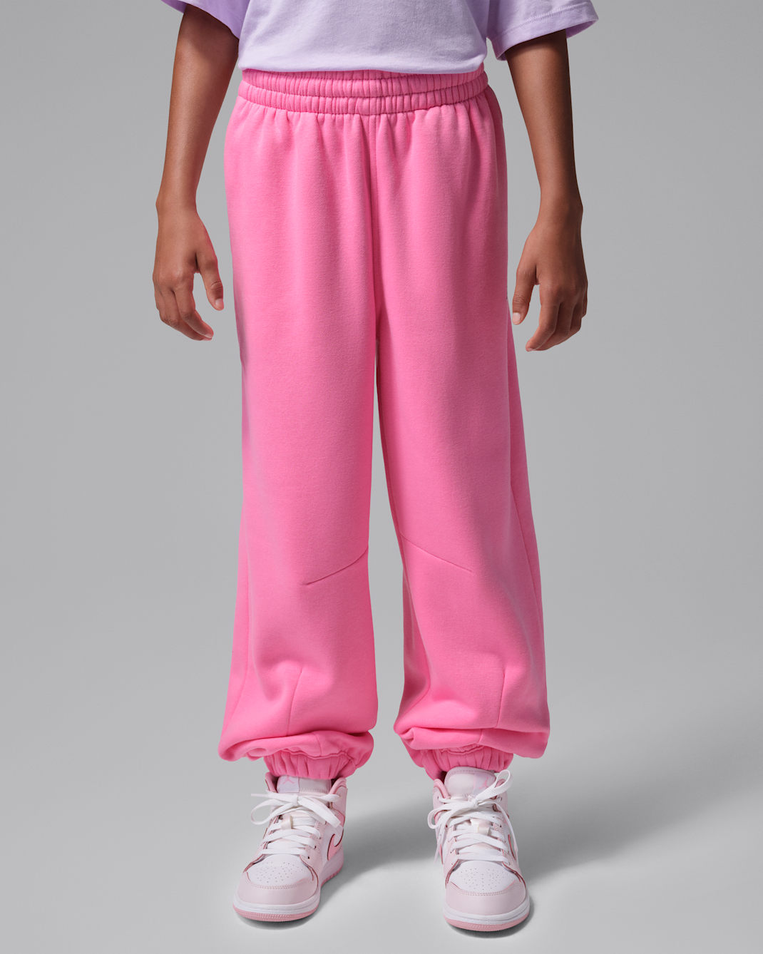 Jordan Brooklyn Fleece Older Kids' Jogging Bottoms - Gym Pink