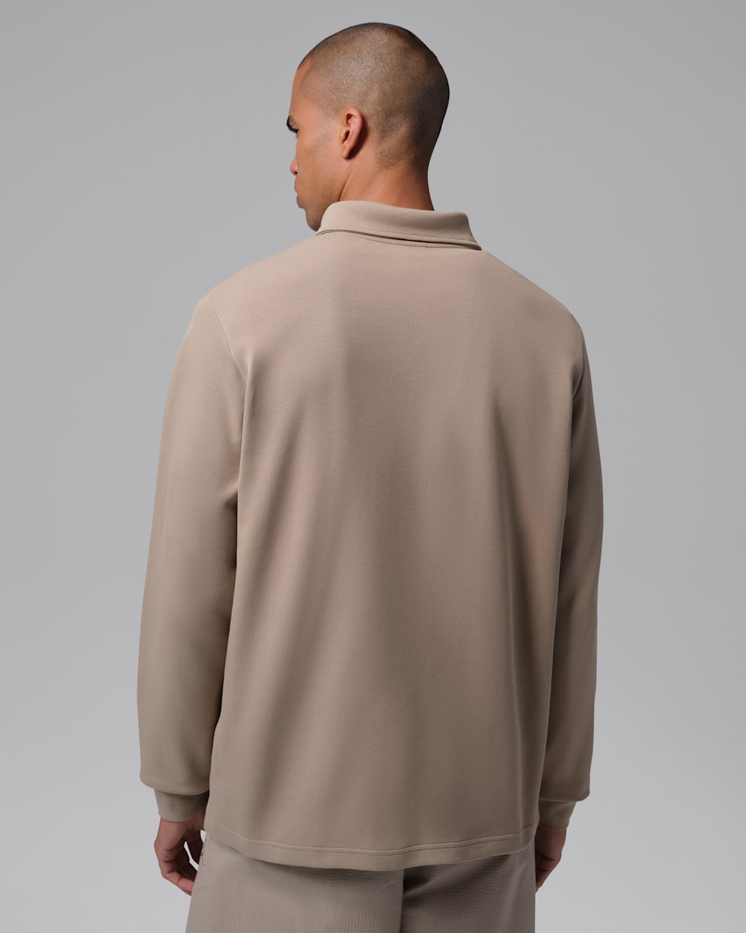 Jordan Men's 1/4-Zip Collared Long-Sleeve Golf Top