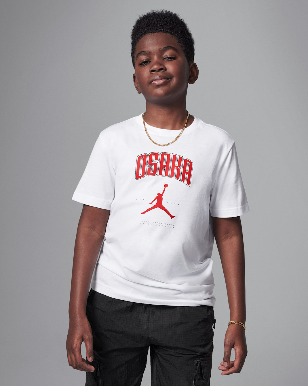 ジョーダン ジュニア 大阪 シティ Tシャツ - ホワイト