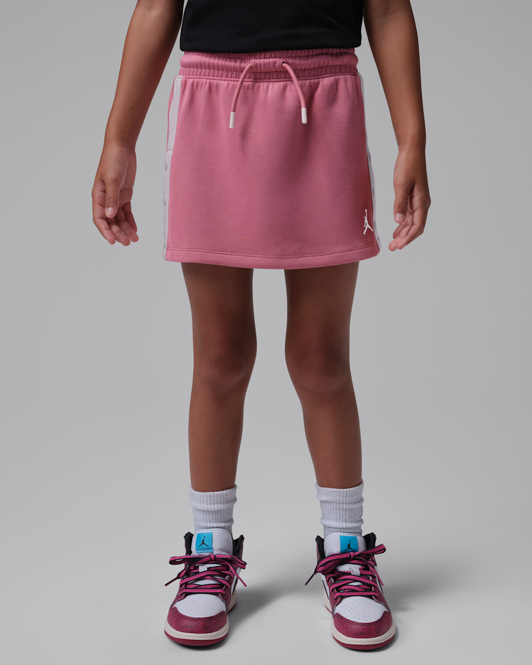 Jordan She's An All Star Litle Kids' Snap Skort - Desert Berry