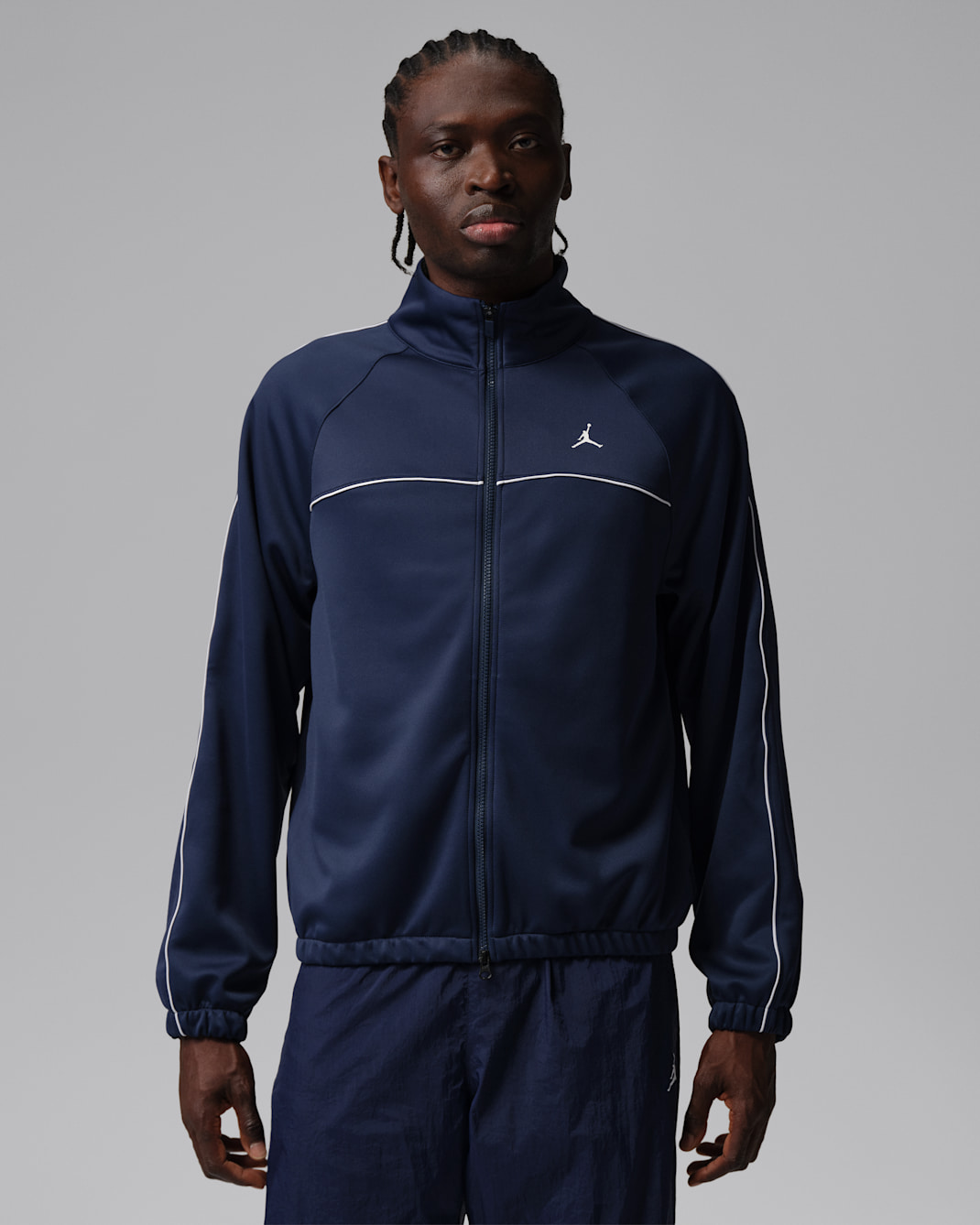 Jordan Jumpman Men's Track Jacket - Midnight Navy/White/White