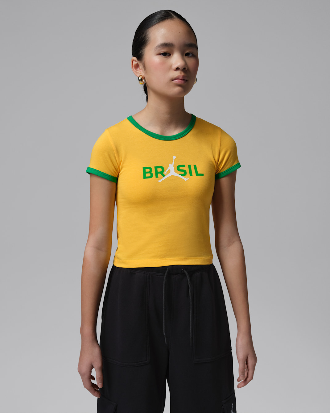 Jordan Big Kids' Retro Graphic T-Shirt - Varsity Maize