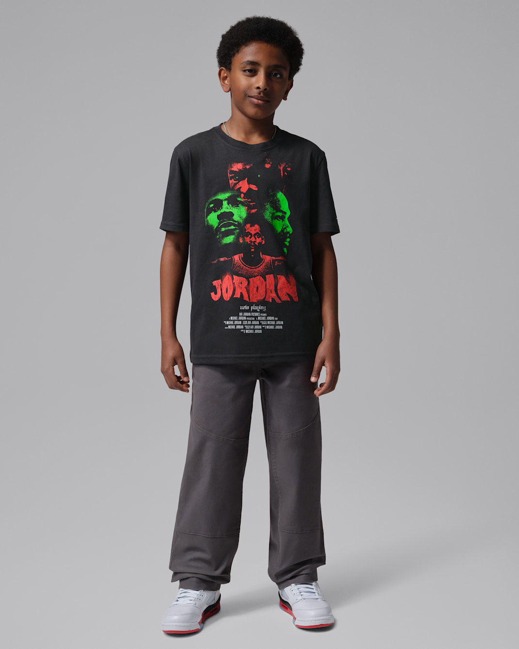 Jordan Big Kids' Movie Poster Graphic T-Shirt